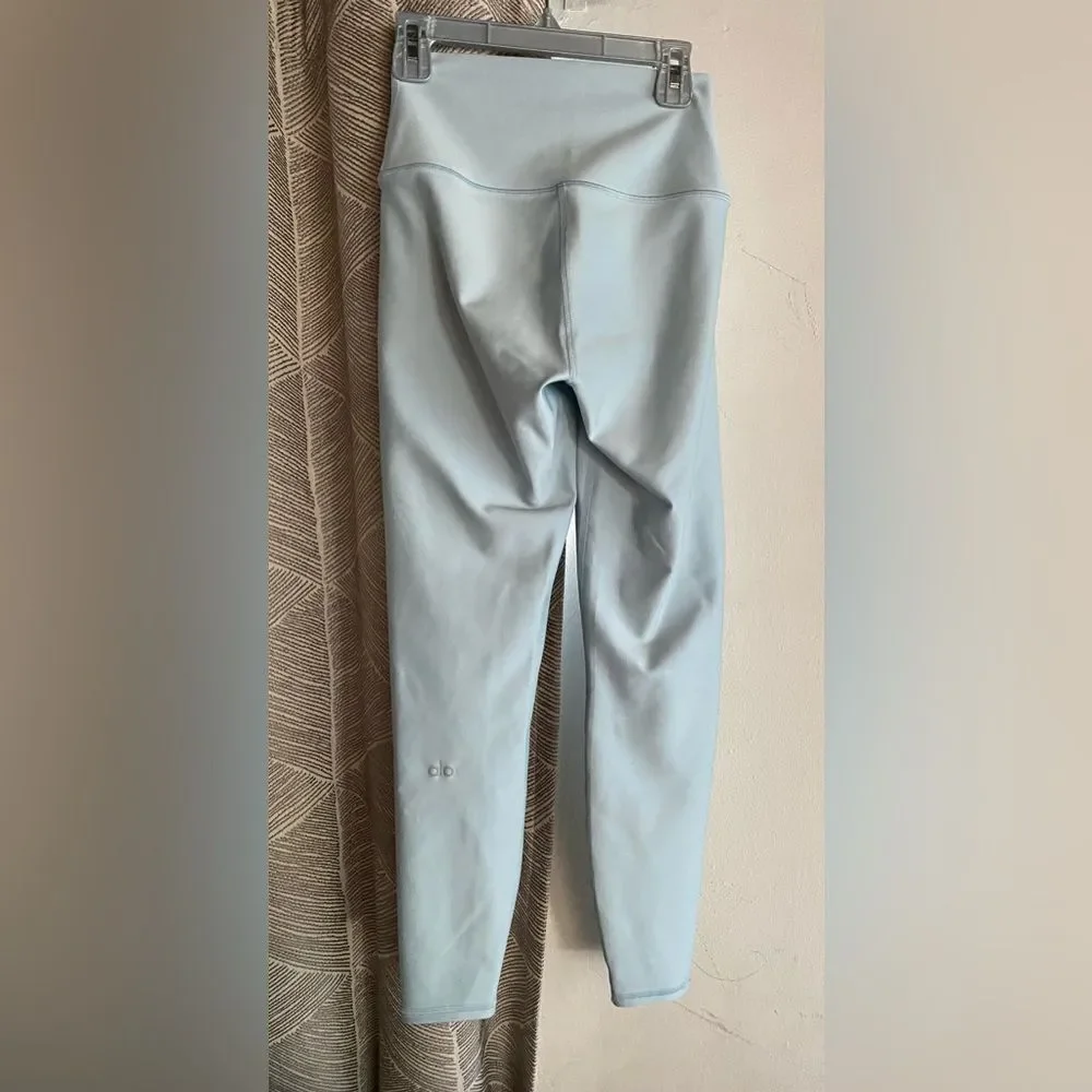 Alo Yoga High-Waist Checkpoint Legging Light Mint Sz XS